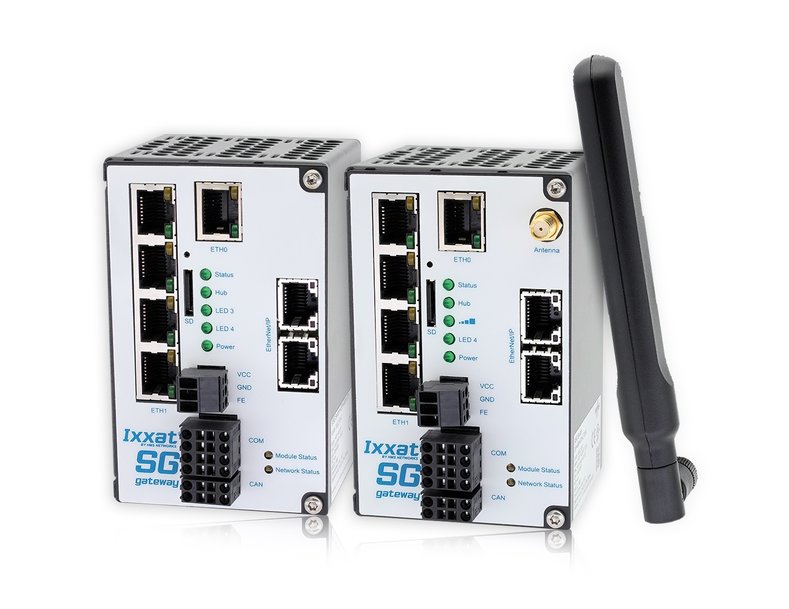 Nye Ixxat Smart Grid Gateways til IEC 61850 og IEC 60870 med LTE understøttelse